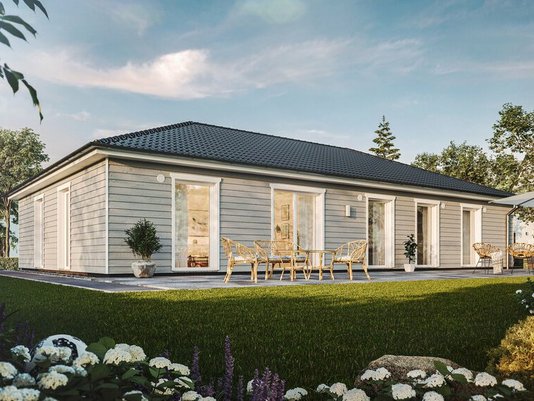 Bungalow Straßenansicht