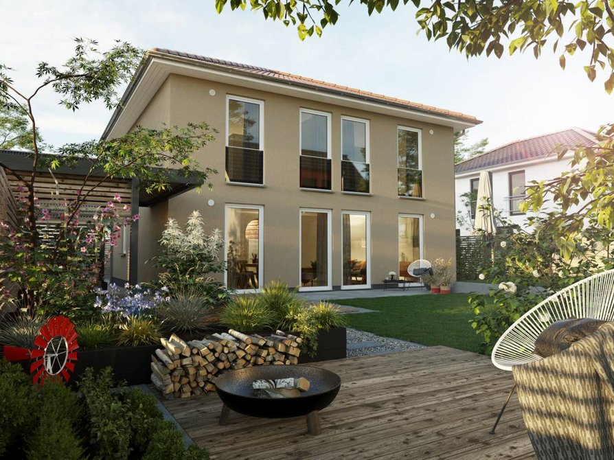 Stadtvilla-145-Garten-Trend